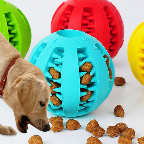 Food Dispenser Ball Bite-Resistant Natural Rubber