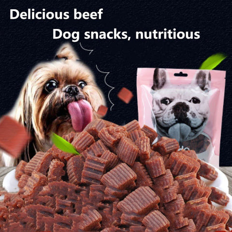 fresh beef material healthy delicious food for dog