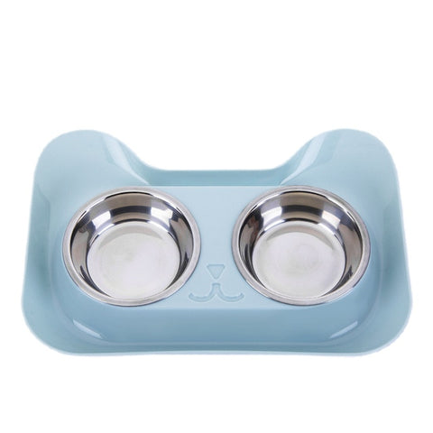 New Arrivals Stainless Steel Double Dog Bowl Food Bowl