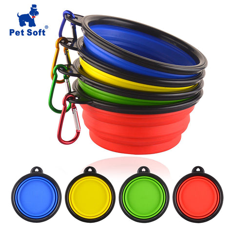 portable food & water Travel Bowl For Dog